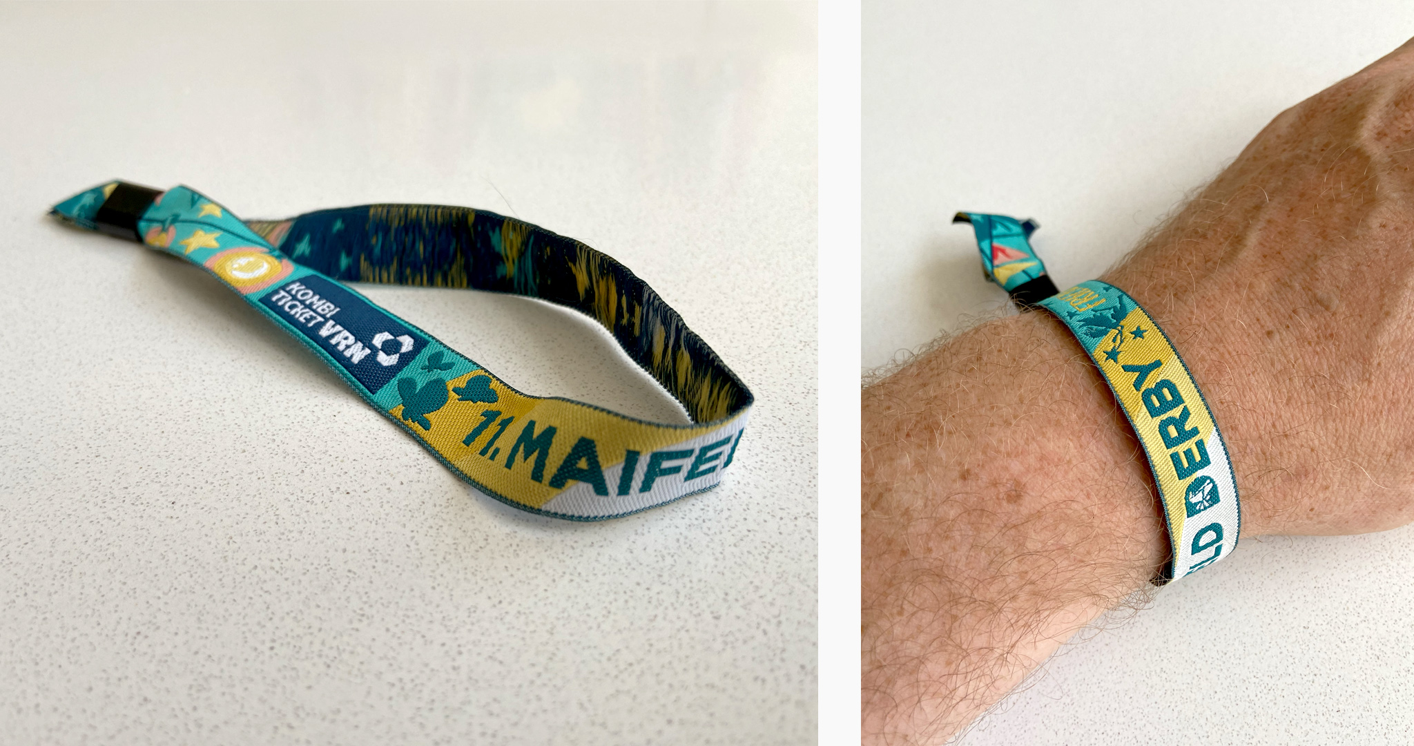 Maifeld Derby 2022 Festival Armbaendchen