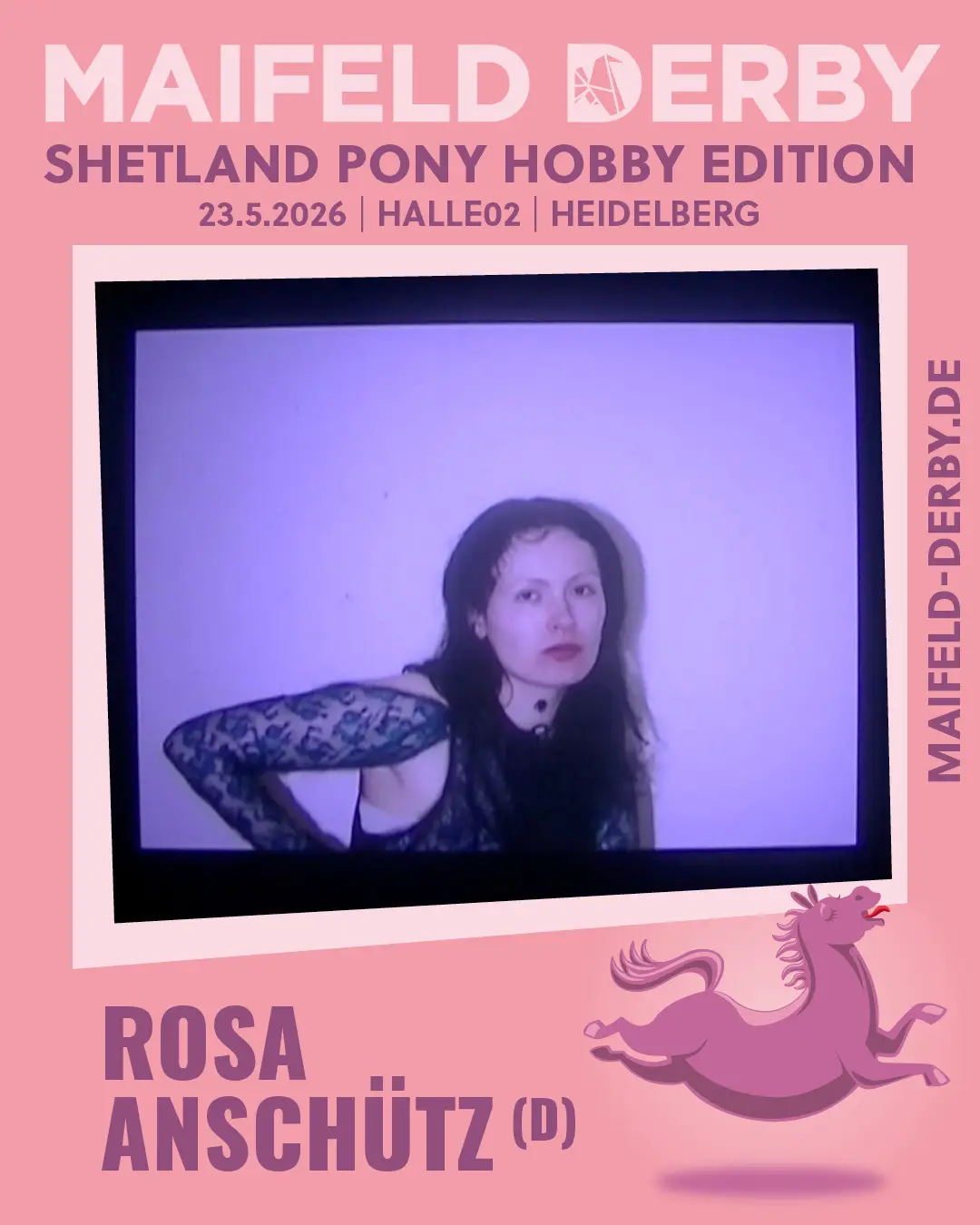 Maifeld Derby 2026: Rosa Anschütz