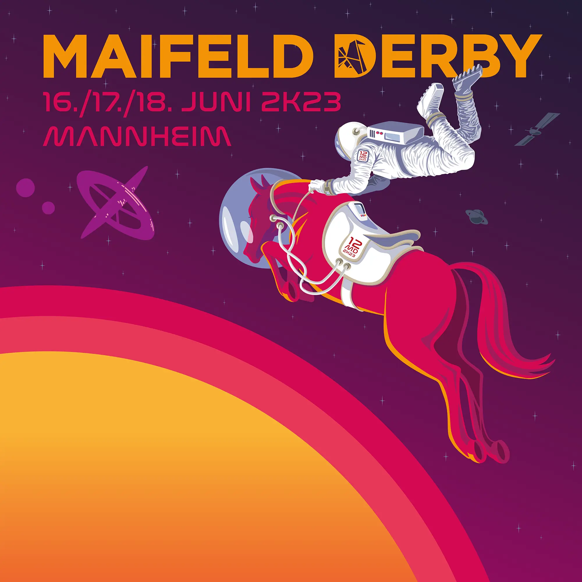 Maifeld Derby 2023: Key Visual