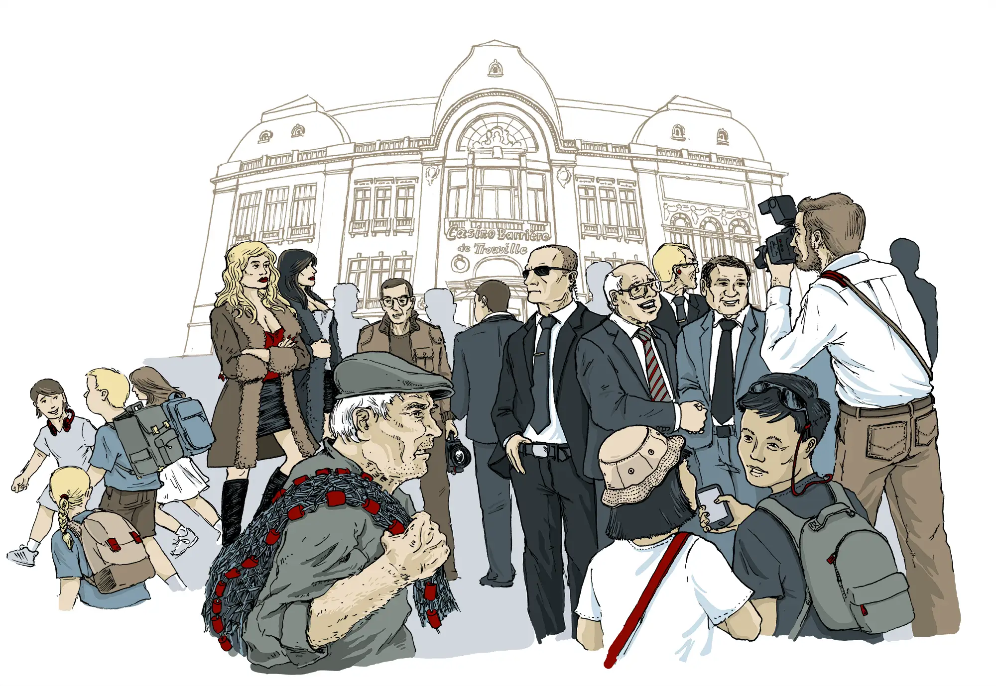 Revolverblatt Magazin Illustration - Benjamin Cors, Strandgut