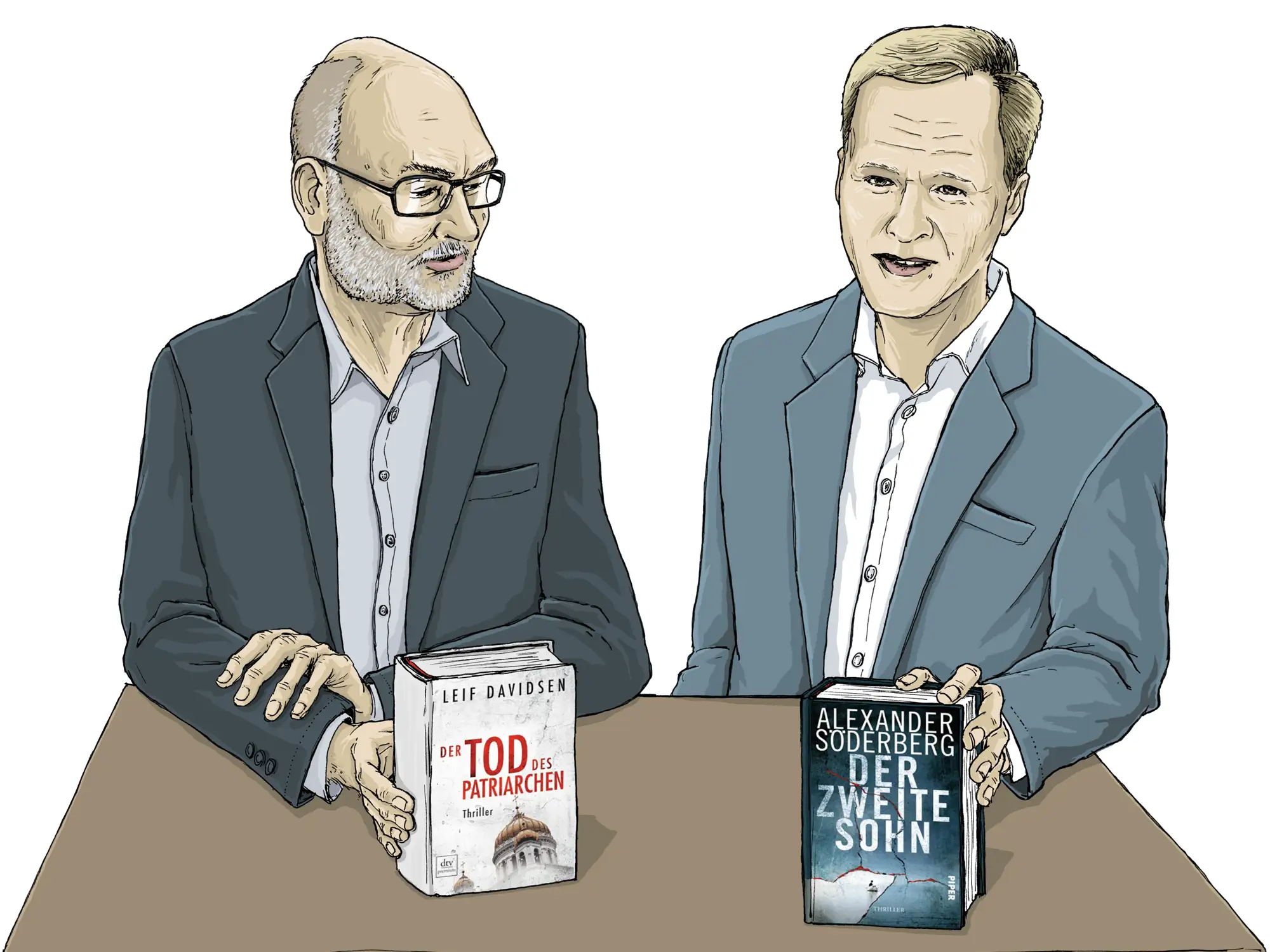 Revolverblatt Magazin Illustration - Leif Davidsen und Alexander Söderberg