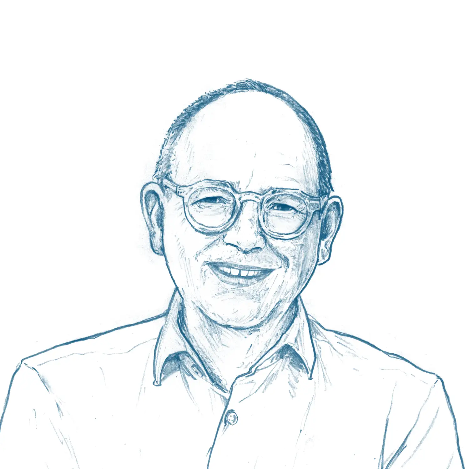 RNV Porträt-Illustration für das wir-Magazin: Mannheims Oberbürgermeister Christian Specht