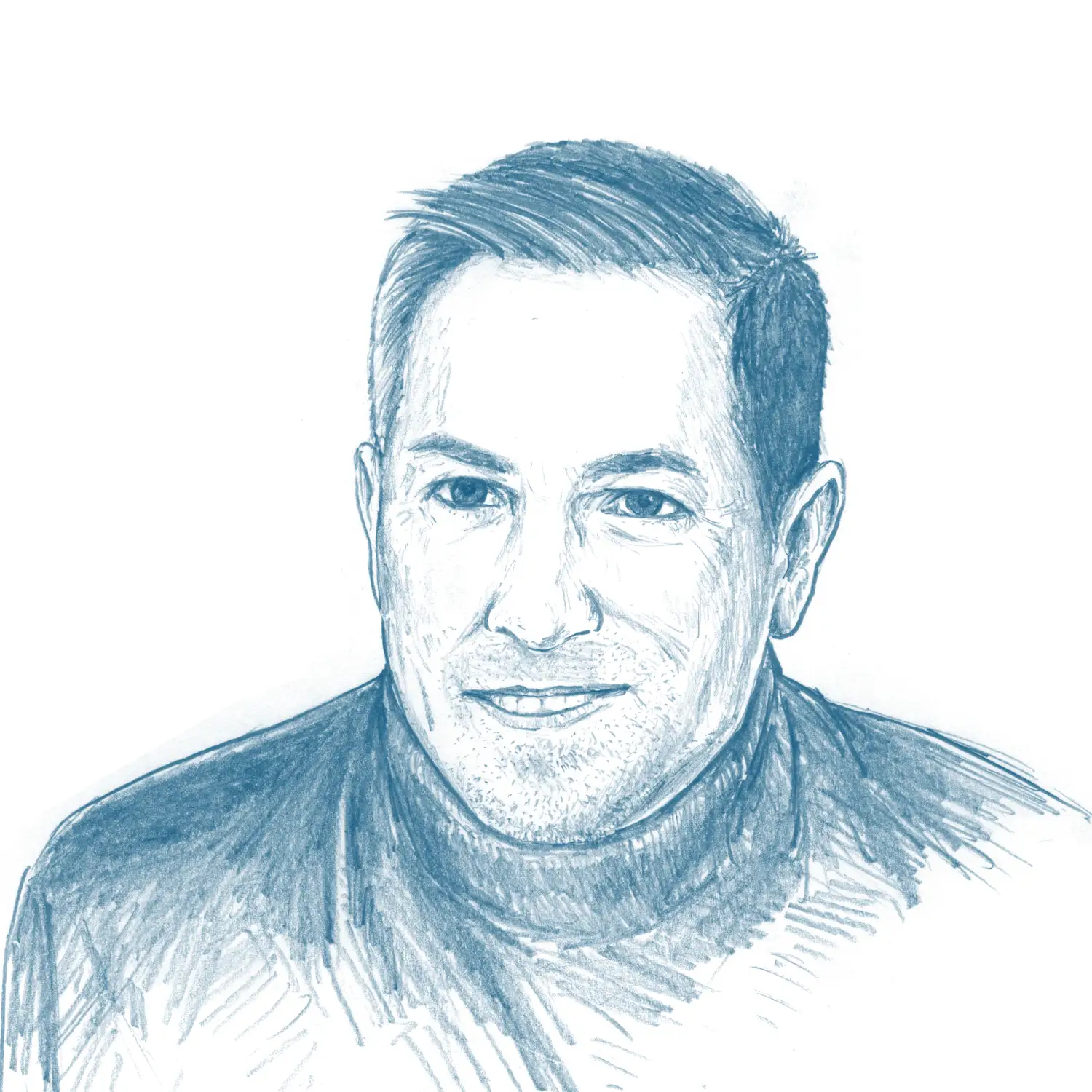 RNV Porträt-Illustration für das wir-Magazin: Patrick Schenk