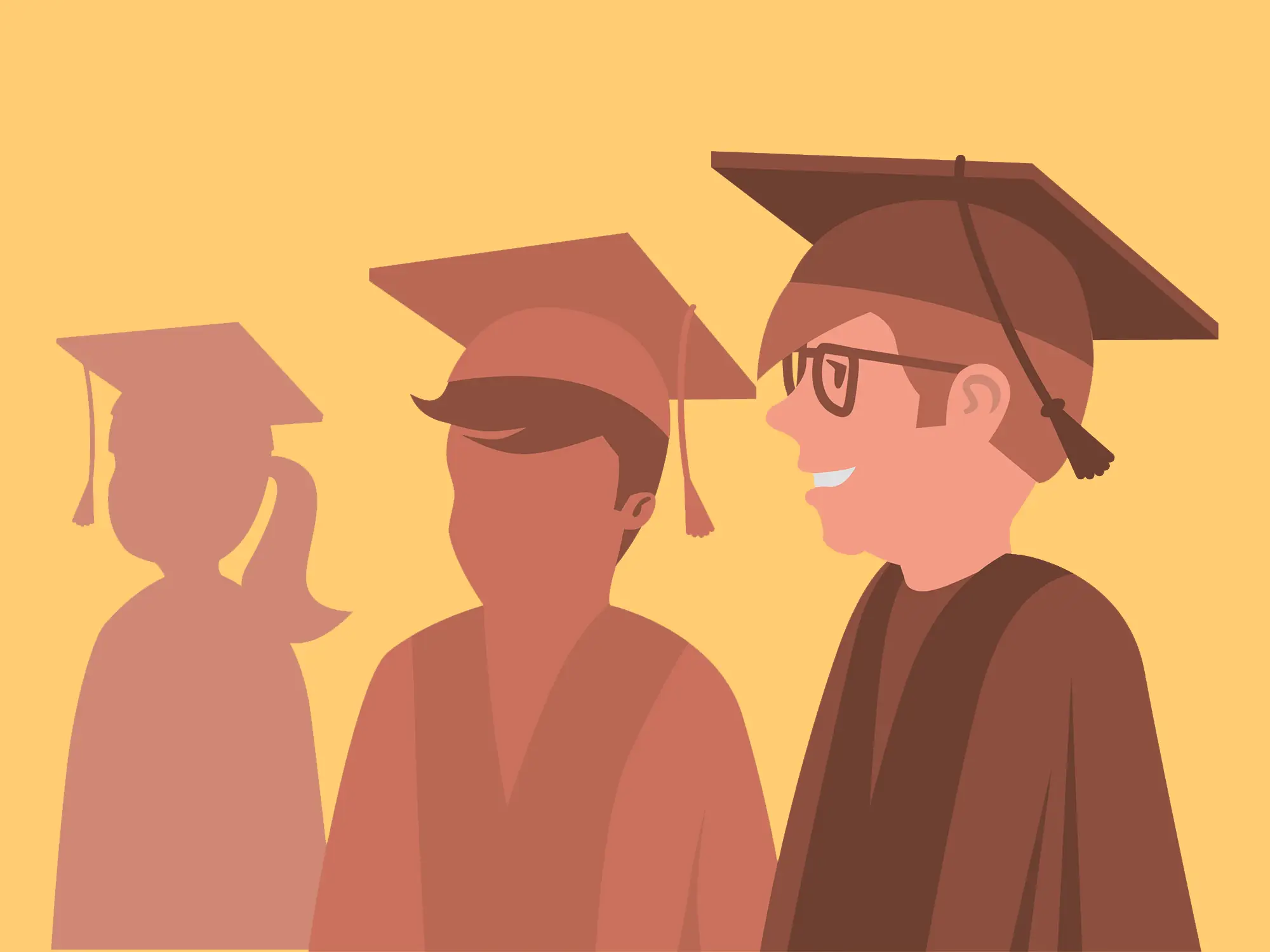 Questback Illustration: Absolventen