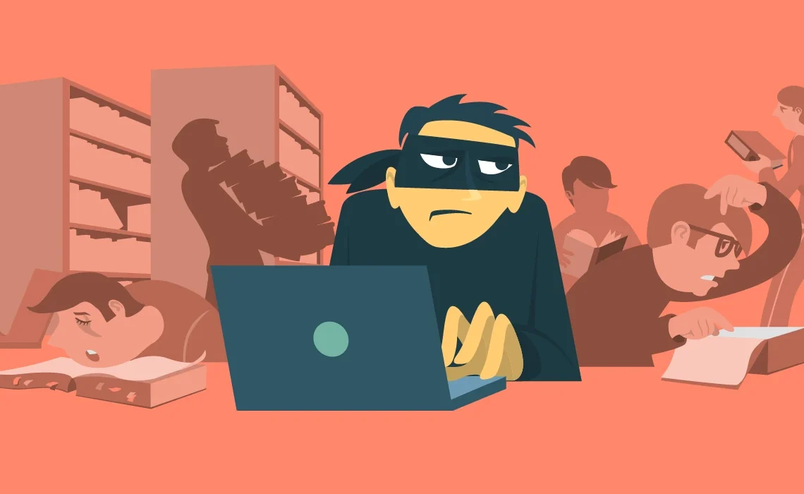 Questback Illustration: Datenfälscher in Uni-Studien